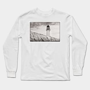 Over the Lighthouse garden wall - Mull of Galloway lighthouse, Scotland Long Sleeve T-Shirt